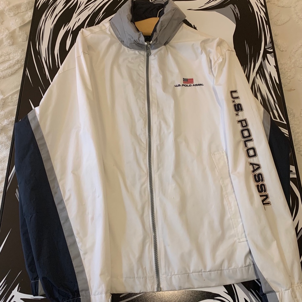 Vintage U.S. Polo Assn Sweater/Windbreaker 🎰